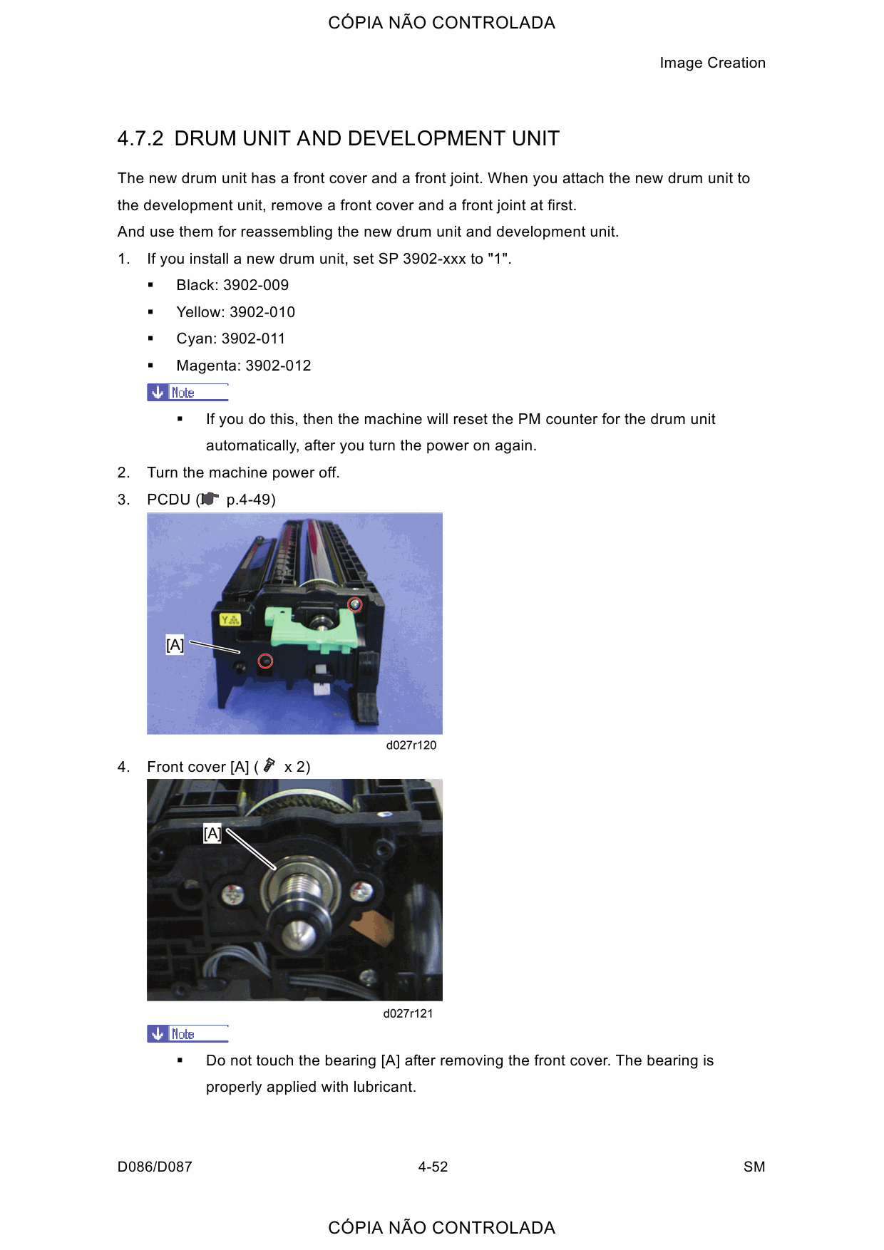 Ricoh Aficio C4000 Service Manual